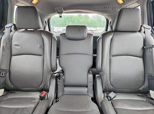 5FNRL6H71KB066905 2019 HONDA ODYSSEY Black Вид задніх сидінь