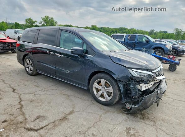 5FNRL6H71KB066905 2019 HONDA ODYSSEY Black Передня права чверть