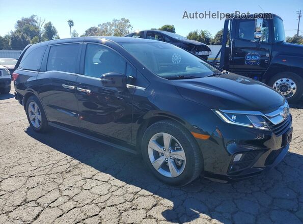 5FNRL6H71KB074955 2019 HONDA ODYSSEY Black Передня права чверть