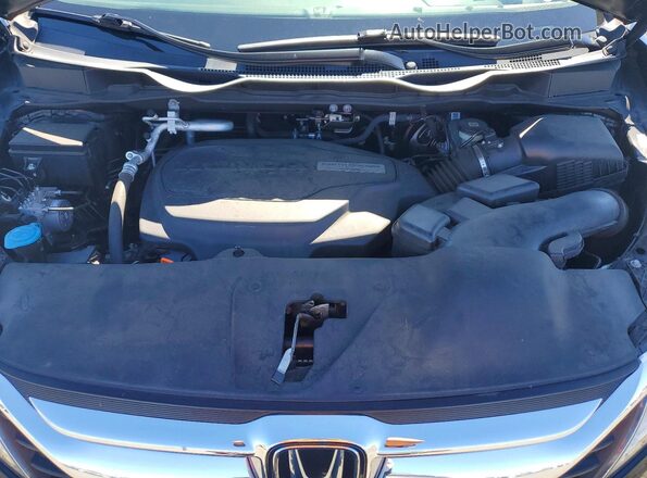 5FNRL6H71KB074955 2019 HONDA ODYSSEY Black Вид підкапотного простору