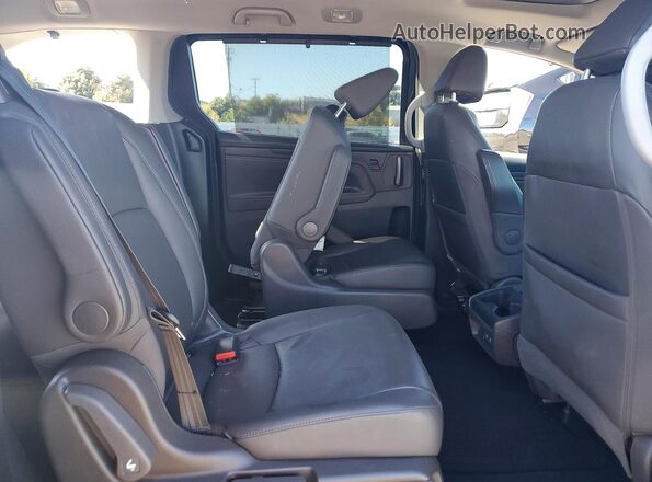5FNRL6H71KB074955 2019 HONDA ODYSSEY Black Вид задньої частини салону