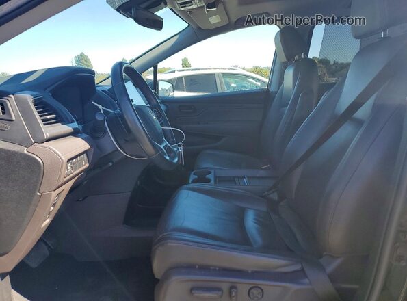 5FNRL6H71KB074955 2019 HONDA ODYSSEY Black Вид салону спереду