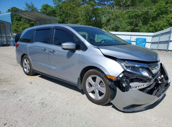 5FNRL6H71KB085325 2019 HONDA ODYSSEY Серебряный Передняя правая четверть