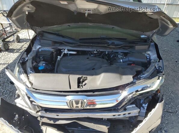 5FNRL6H71KB085325 2019 HONDA ODYSSEY Серебряный Вид подкапотного пространства