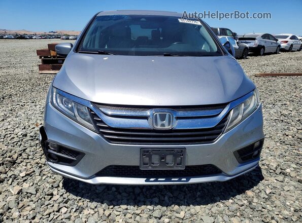 5FNRL6H71KB134572 2019 HONDA ODYSSEY Gray Դիմացի տեսք