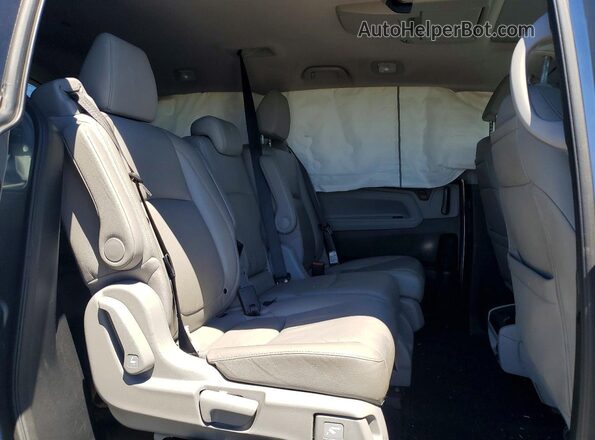 5FNRL6H71KB134572 2019 HONDA ODYSSEY Gray Սալոնի հետևի տեսք