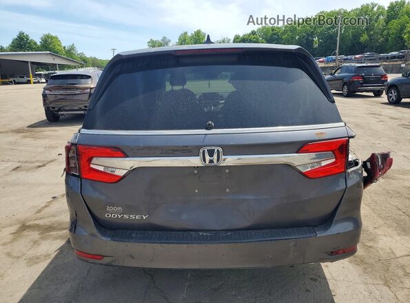 5FNRL6H71LB038118 2020 HONDA ODYSSEY Серый Вид сзади
