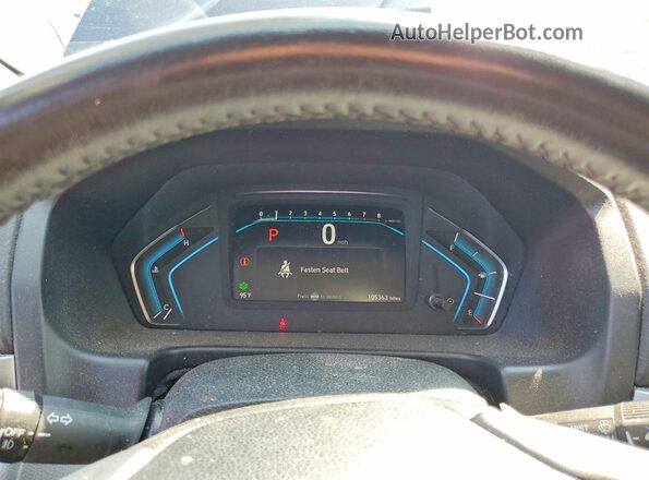 5FNRL6H71LB049345 2020 HONDA ODYSSEY Blue Instrument cluster view
