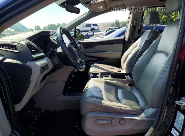 5FNRL6H71LB049345 2020 HONDA ODYSSEY Blue Front interior view