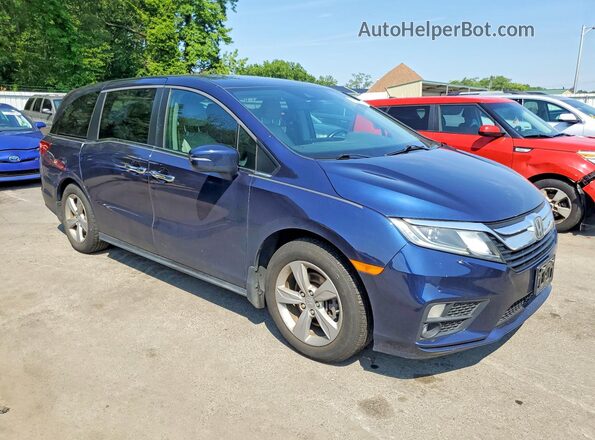 5FNRL6H71LB049345 2020 HONDA ODYSSEY Blue Front right