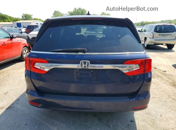 5FNRL6H71LB049345 2020 HONDA ODYSSEY Blue Rear view