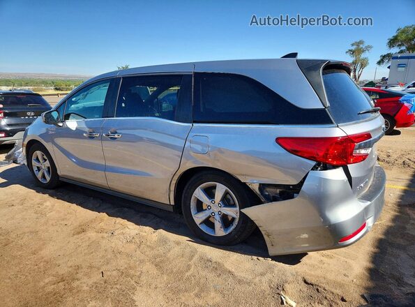 5FNRL6H71LB055629 2020 HONDA ODYSSEY Silver Trasero izquierdo