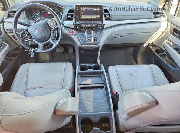 5FNRL6H71LB055629 2020 HONDA ODYSSEY Silver Vista del salpicadero