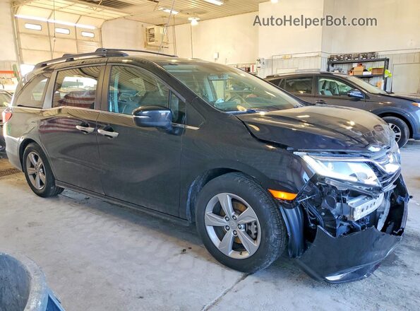 5FNRL6H71LB063228 2020 HONDA ODYSSEY Черный Передняя правая четверть