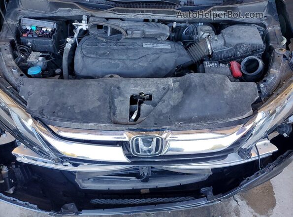 5FNRL6H71LB063228 2020 HONDA ODYSSEY Черный Вид подкапотного пространства