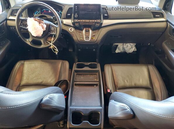 5FNRL6H71LB063228 2020 HONDA ODYSSEY Черный Вид панели приборов