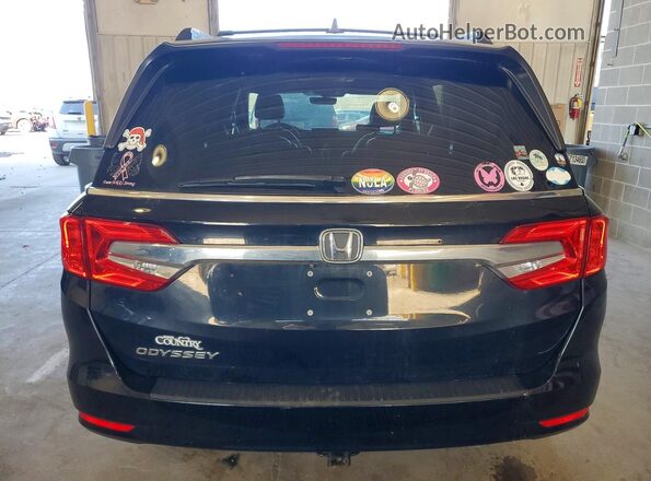 5FNRL6H71LB063228 2020 HONDA ODYSSEY Черный Вид сзади