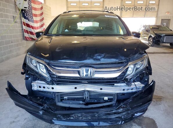 5FNRL6H71LB063228 2020 HONDA ODYSSEY Черный Вид спереди