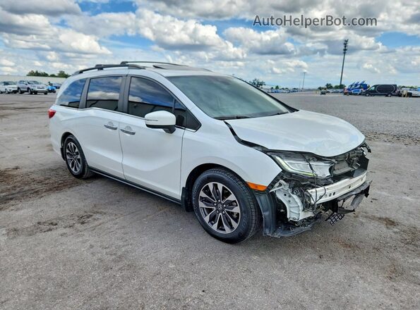 5FNRL6H71MB021188 2021 HONDA ODYSSEY White Առջևի աջ