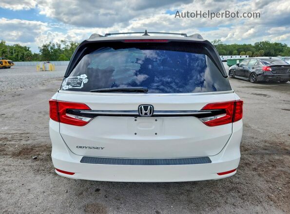 5FNRL6H71MB021188 2021 HONDA ODYSSEY White Հետևի տեսք