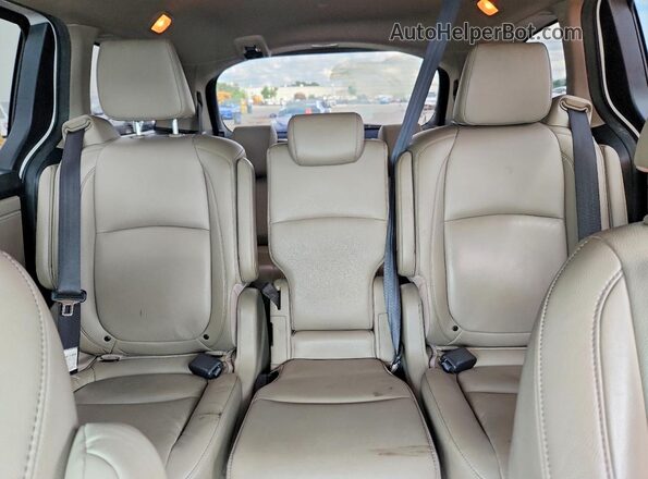 5FNRL6H71MB021188 2021 HONDA ODYSSEY White Հետևի նստատեղերի տեսք