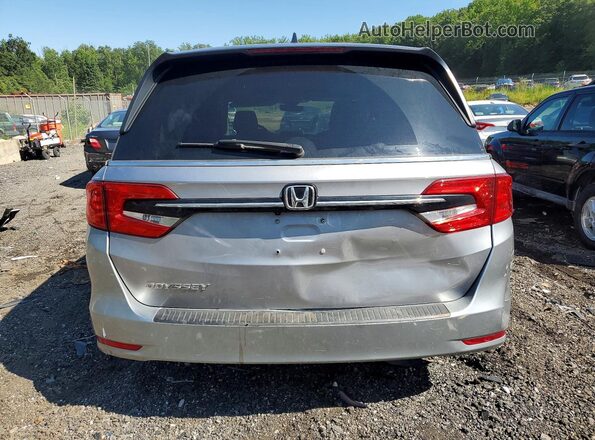 5FNRL6H71NB059845 2022 HONDA ODYSSEY Silver Հետևի տեսք
