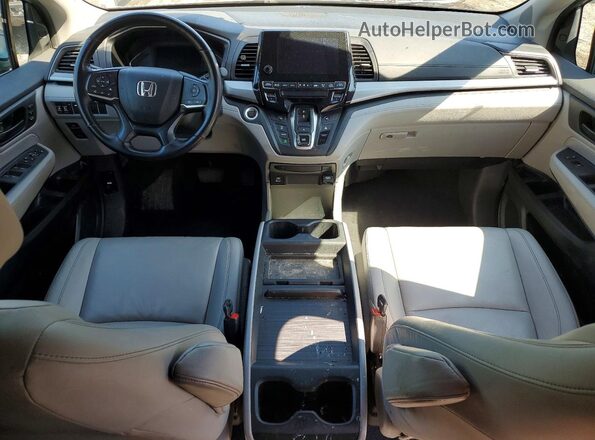 5FNRL6H71NB059845 2022 HONDA ODYSSEY Silver Առջևի վահանակի տեսք