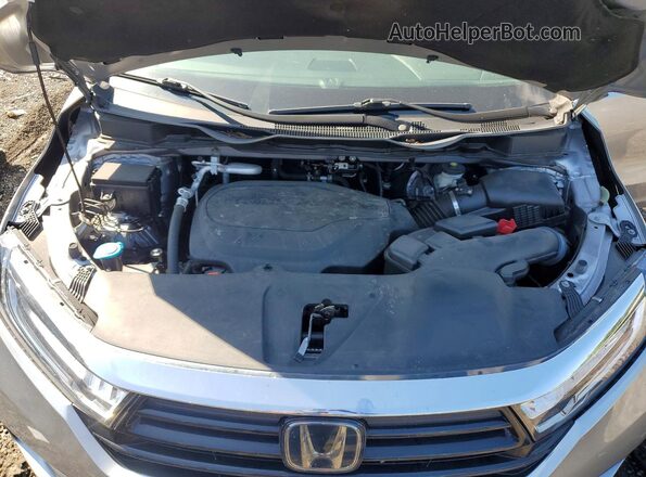 5FNRL6H71NB059845 2022 HONDA ODYSSEY Silver Շարժիչի բաժամունքի տեսք