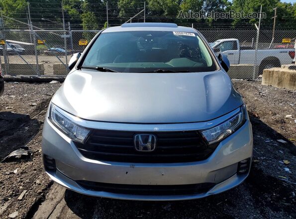 5FNRL6H71NB059845 2022 HONDA ODYSSEY Silver Դիմացի տեսք