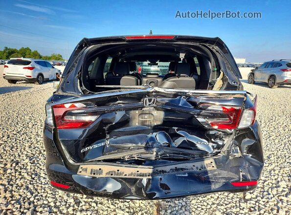 5FNRL6H71PB027738 2023 HONDA ODYSSEY Black Հետևի տեսք