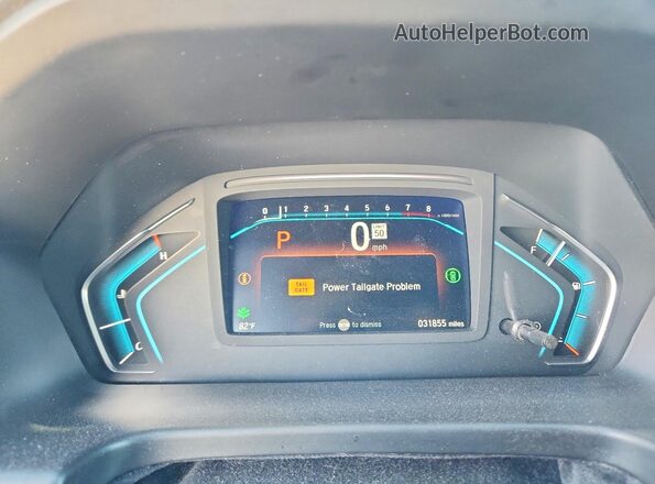 5FNRL6H71PB027738 2023 HONDA ODYSSEY Black Սարքավորումների վահանակի տեսք