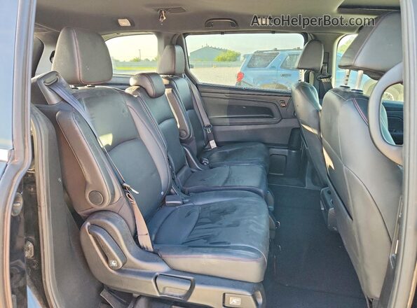 5FNRL6H71PB027738 2023 HONDA ODYSSEY Black Սալոնի հետևի տեսք