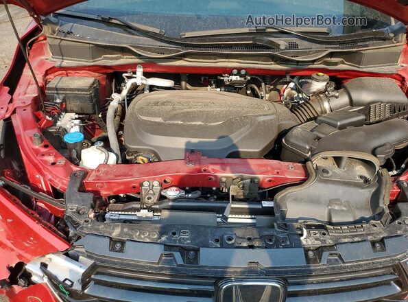 5FNRL6H71RB002213 2024 HONDA ODYSSEY Темно-бордовый Вид подкапотного пространства