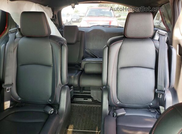 5FNRL6H71RB002213 2024 HONDA ODYSSEY Темно-бордовый Вид задних сидений