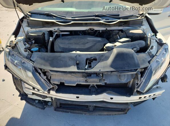 5FNRL6H72JB003343 2018 HONDA ODYSSEY White Engine compartment view