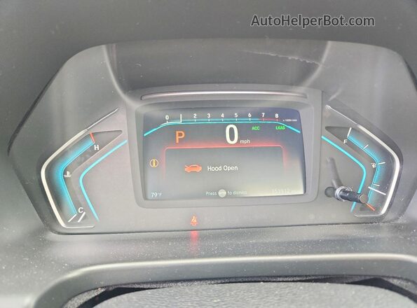 5FNRL6H72JB033491 2018 HONDA ODYSSEY Silver Սարքավորումների վահանակի տեսք
