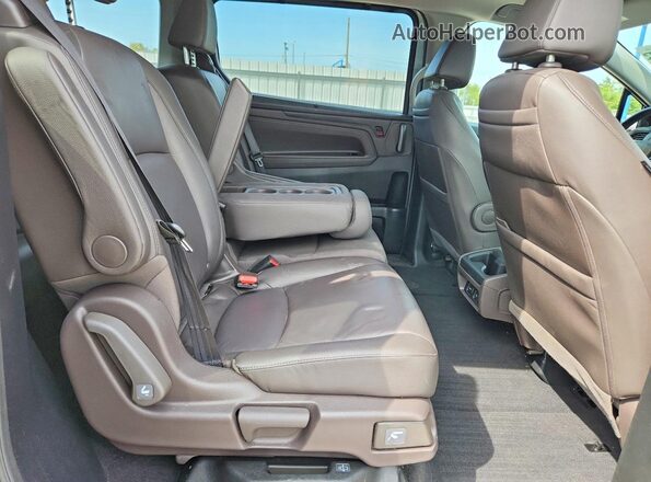 5FNRL6H72JB033491 2018 HONDA ODYSSEY Silver Սալոնի հետևի տեսք