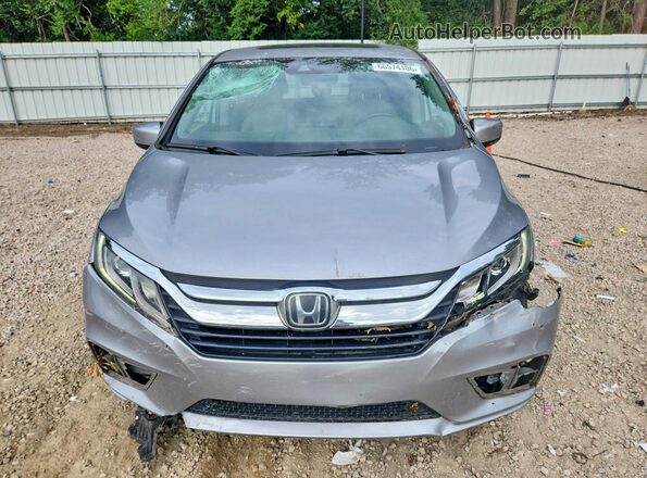 5FNRL6H72JB052476 2018 HONDA ODYSSEY Silver Vista del salpicadero