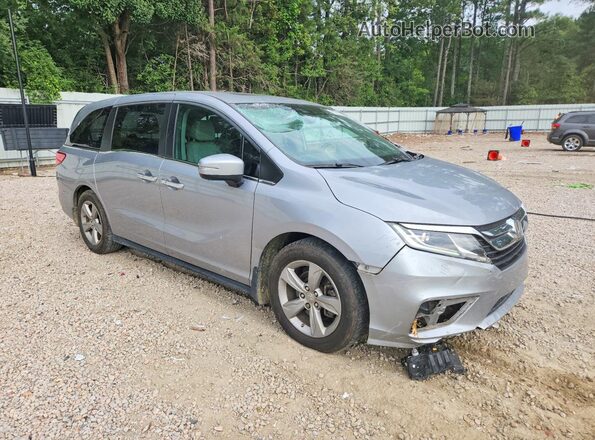 5FNRL6H72JB052476 2018 HONDA ODYSSEY Silver Vista trasera