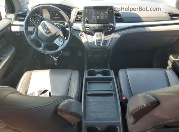 5FNRL6H72KB014781 2019 HONDA ODYSSEY Gray Вид панелі приладів