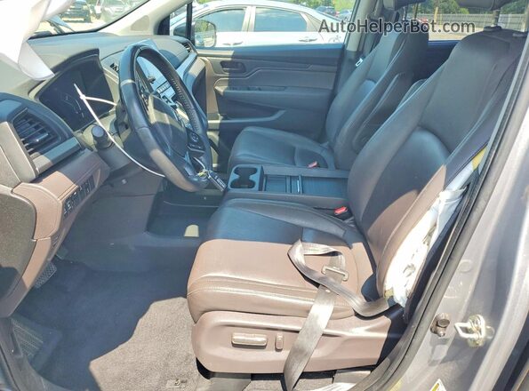 5FNRL6H72KB014781 2019 HONDA ODYSSEY Gray Вид салону спереду