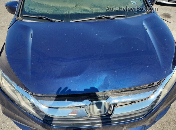 5FNRL6H72KB027532 2019 HONDA ODYSSEY Blue Вид підкапотного простору