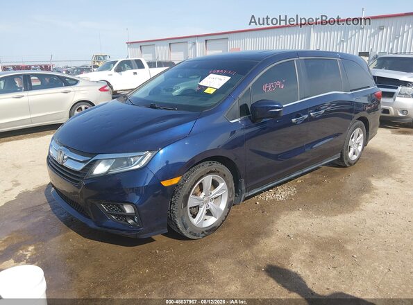 5FNRL6H72KB042872 2019 HONDA ODYSSEY Dark Blue Przód lewy