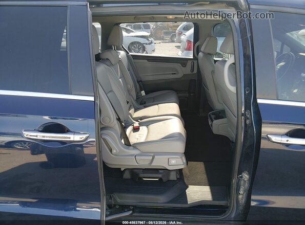 5FNRL6H72KB042872 2019 HONDA ODYSSEY Dark Blue Widok naklejki z numerem VIN