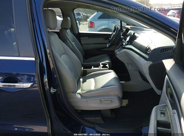5FNRL6H72KB042872 2019 HONDA ODYSSEY Dark Blue Widok wnętrza z przodu
