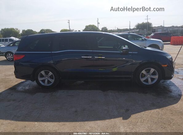 5FNRL6H72KB042872 2019 HONDA ODYSSEY Dark Blue Widok wnętrza z tyłu