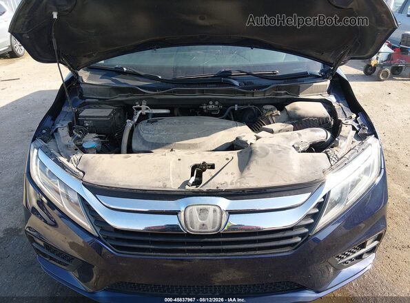5FNRL6H72KB042872 2019 HONDA ODYSSEY Dark Blue Widok z tyłu