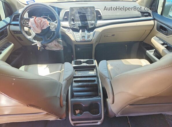 5FNRL6H72LB013325 2020 HONDA ODYSSEY White Вид панелі приладів