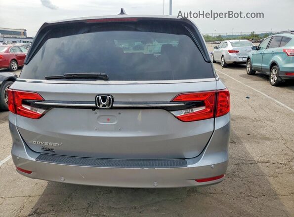 5FNRL6H72MB007185 2021 HONDA ODYSSEY Silver Vista trasera