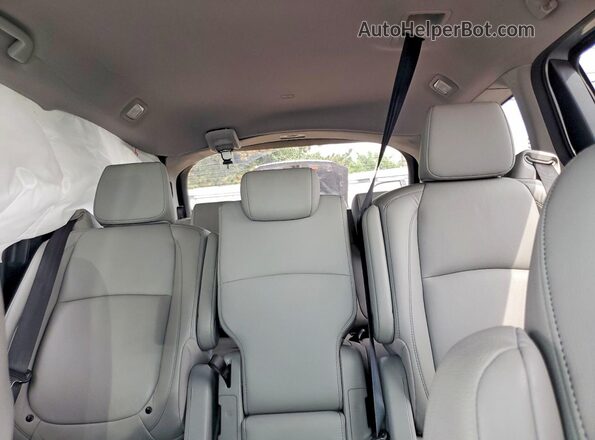 5FNRL6H72MB007185 2021 HONDA ODYSSEY Silver Vista de los asientos traseros